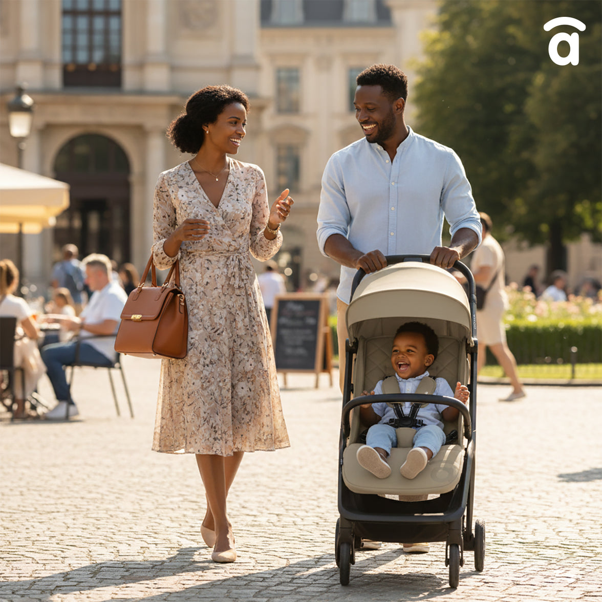 Silla de paseo Doha beige
