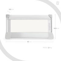 90cm Barrier for White Standard Bed