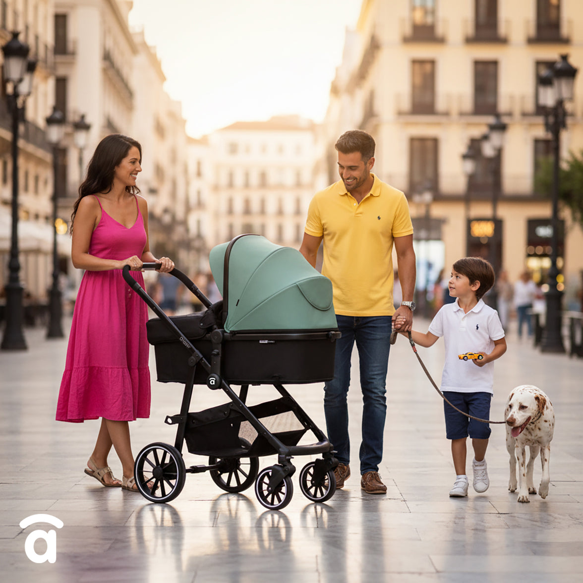 Dubai Convertible Trio 2 Olive