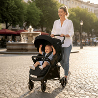 Silla de paseo América 3 negro