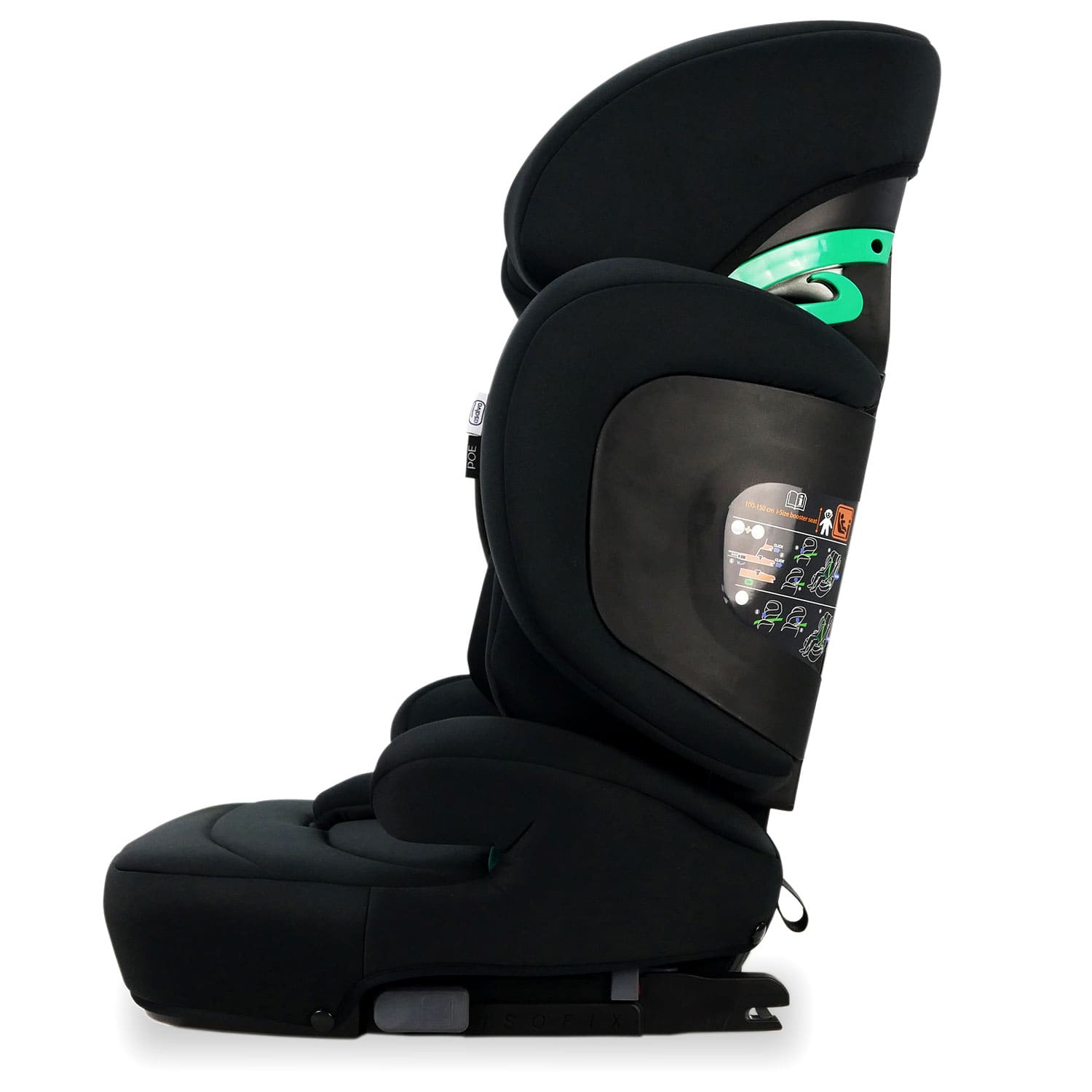 I-Size Poe Fix Black Car Seat