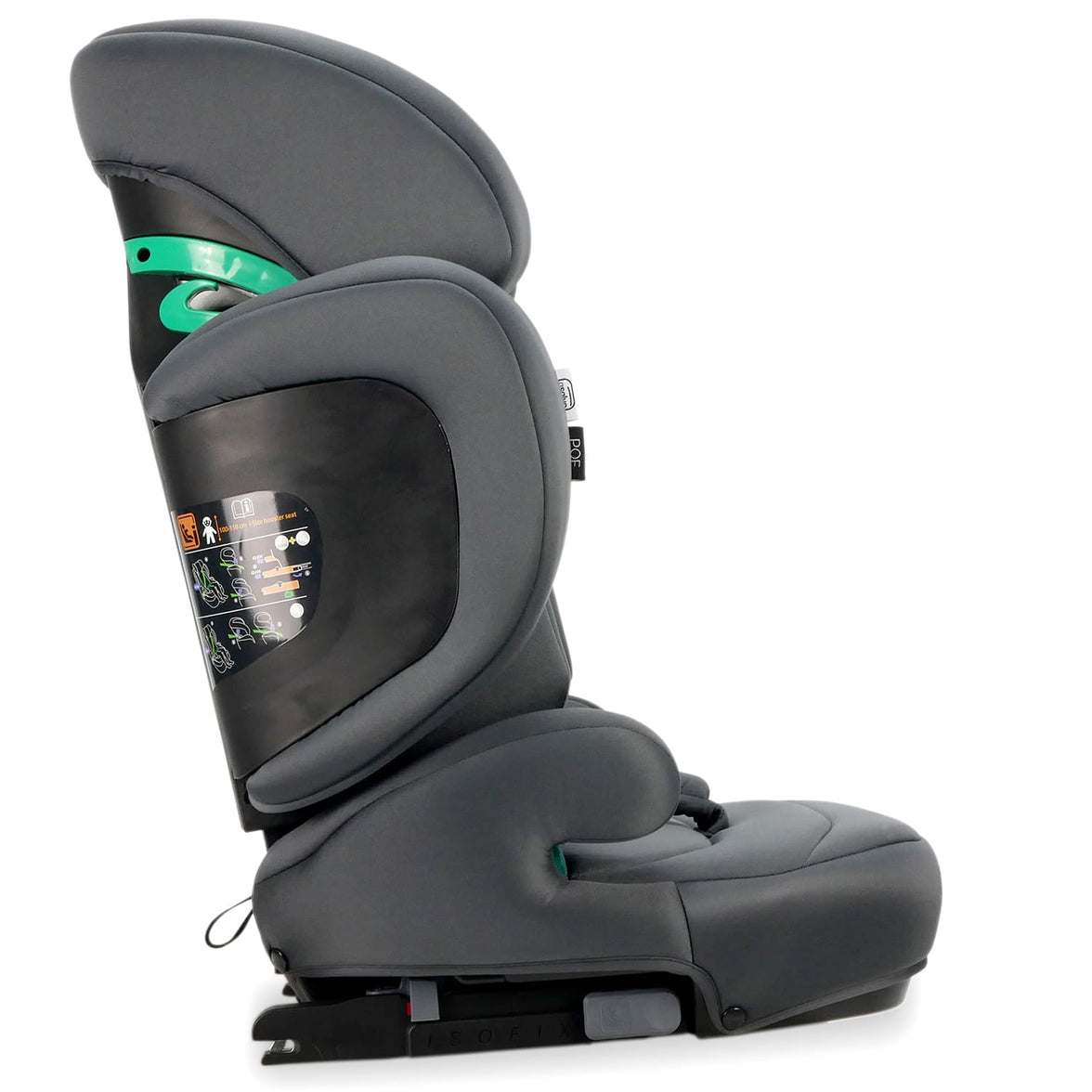I-Size Poe Fix Gray Car Seat