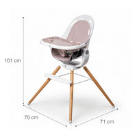 Adriá Wooden High Chair