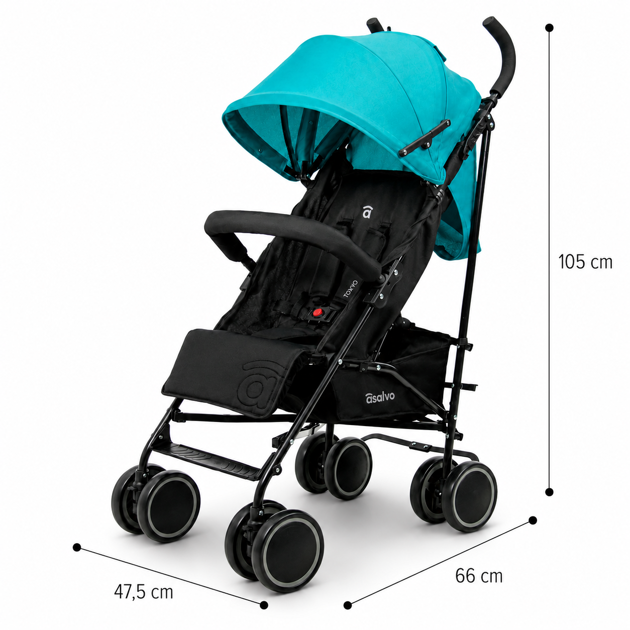 Tokyo Green Stroller