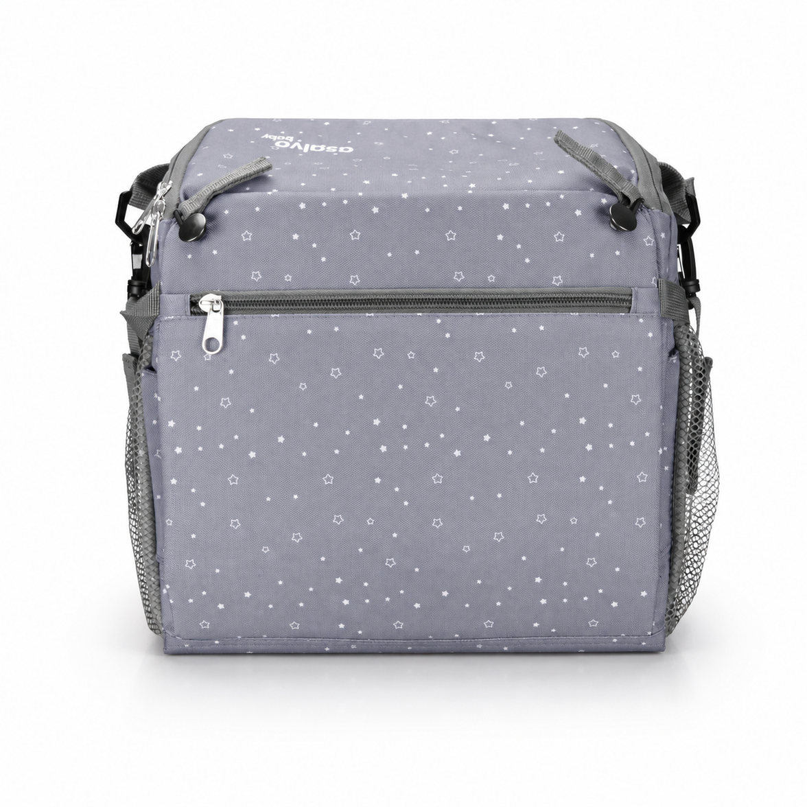 Trona de viaje - Bolso Hummus Estrellas Gris