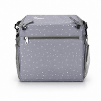 Trona de viaje - Bolso Hummus Estrellas Gris