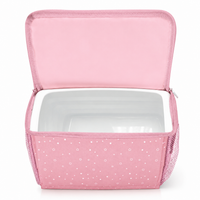 Trona de viaje - Bolso Hummus Estrellas Rosa