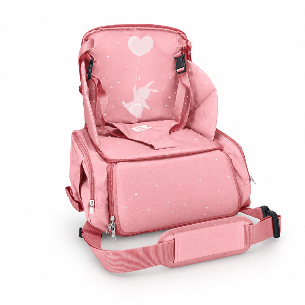 Trona de Viaje - Bolso Sushi Rosa