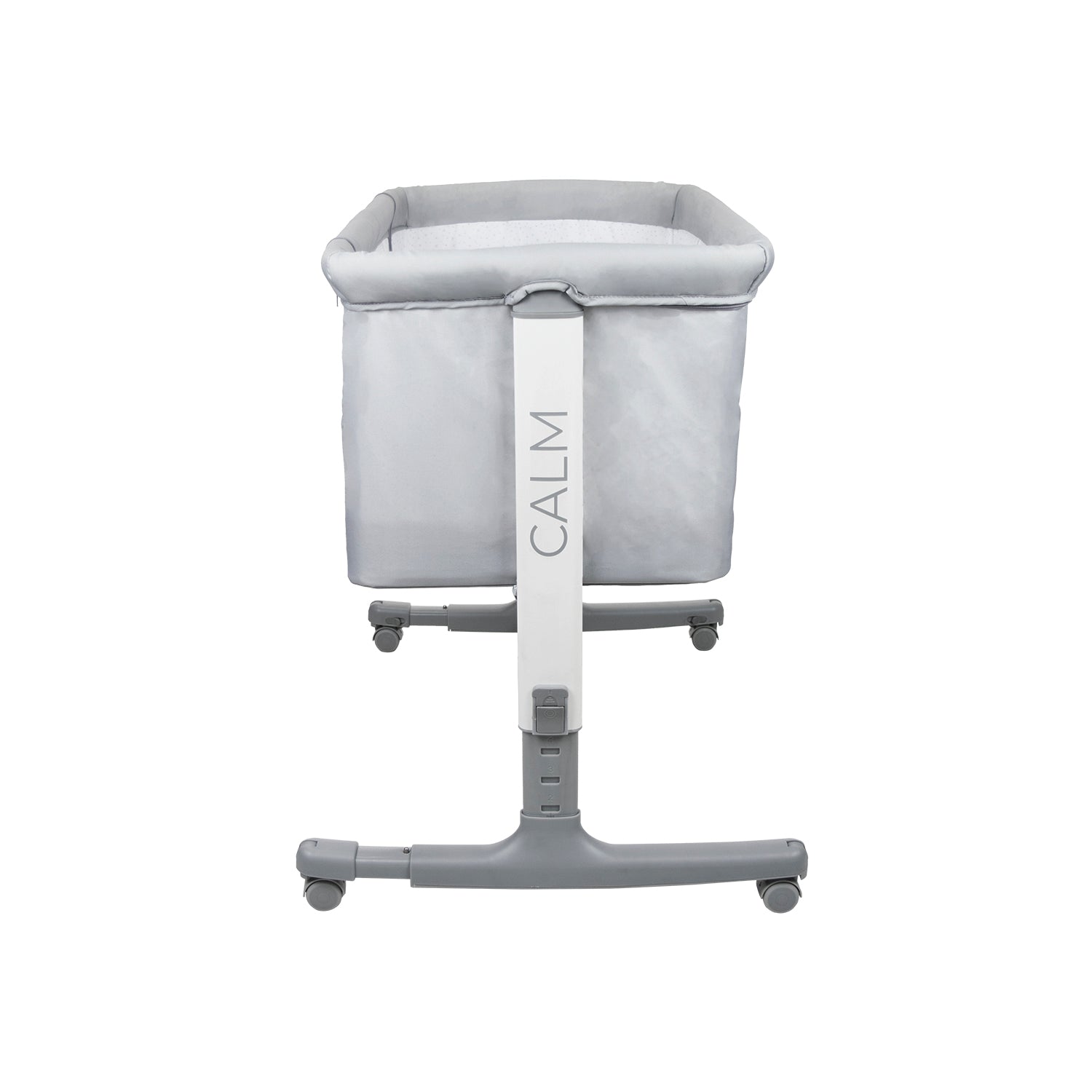 Calm Gray Co-Sleeping Mini Crib