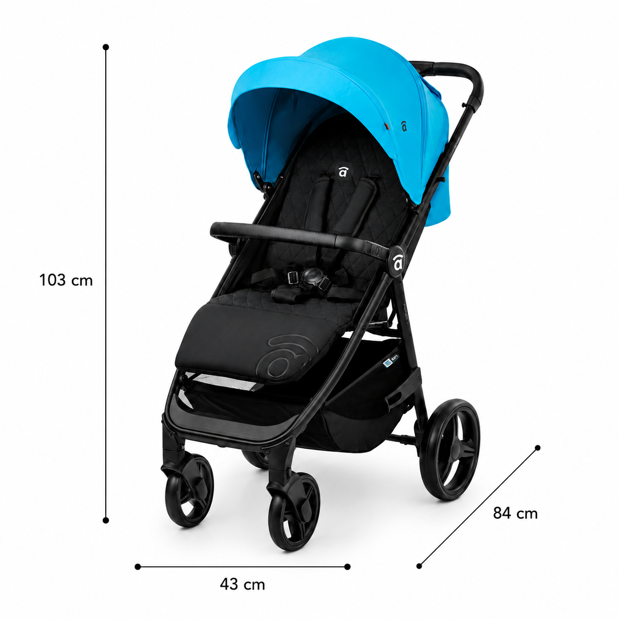 Iconic Blue Stroller