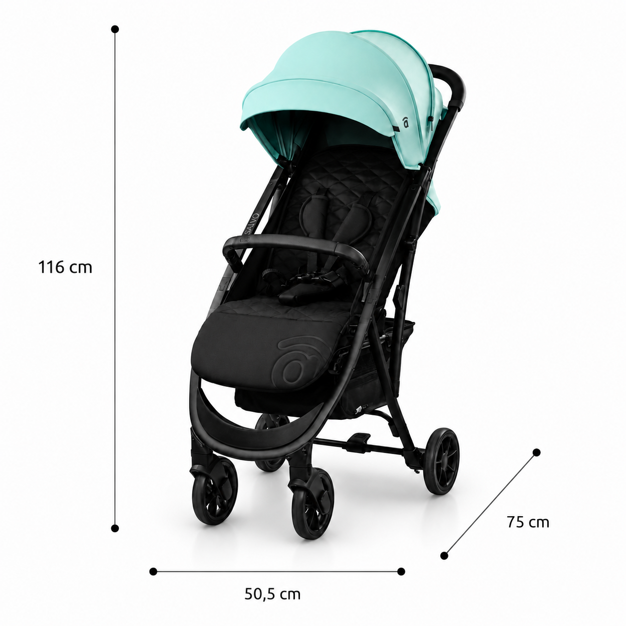 Poussette Cotton 2 Verte