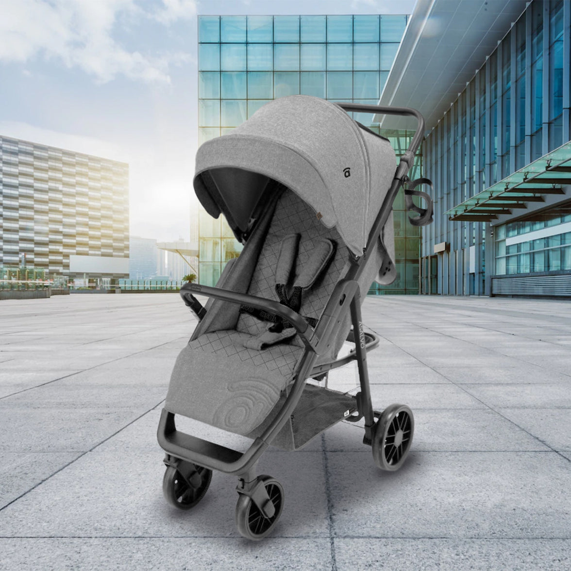 Ness 2 gray stroller