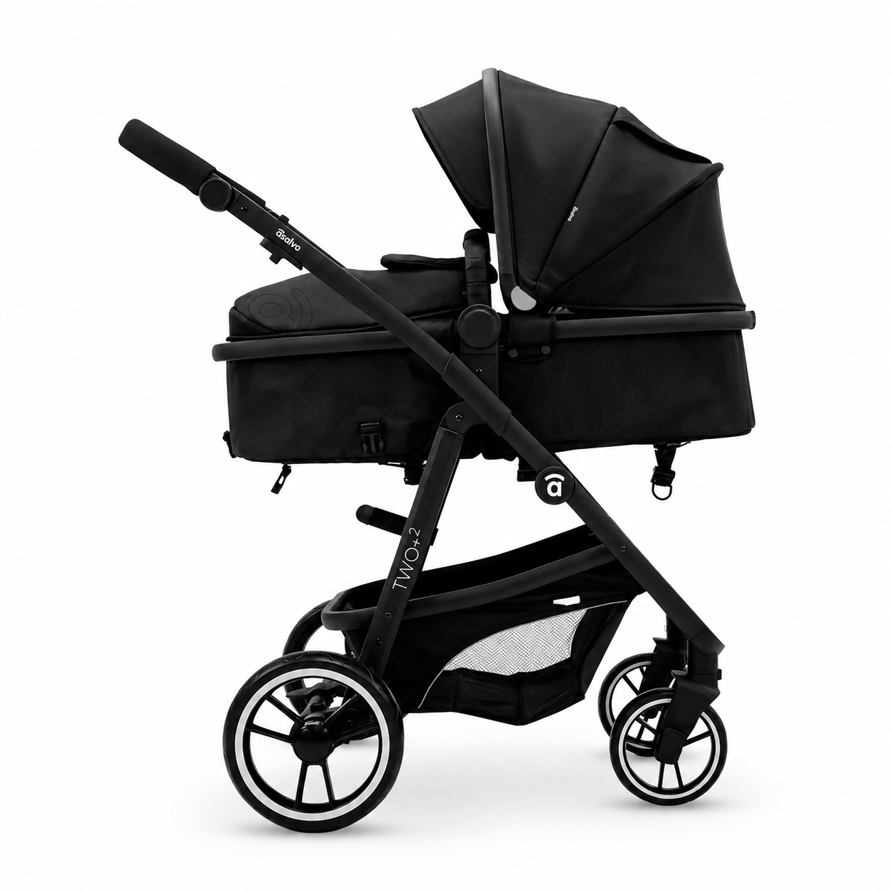 Trío Convertible Two+ 2 Negro