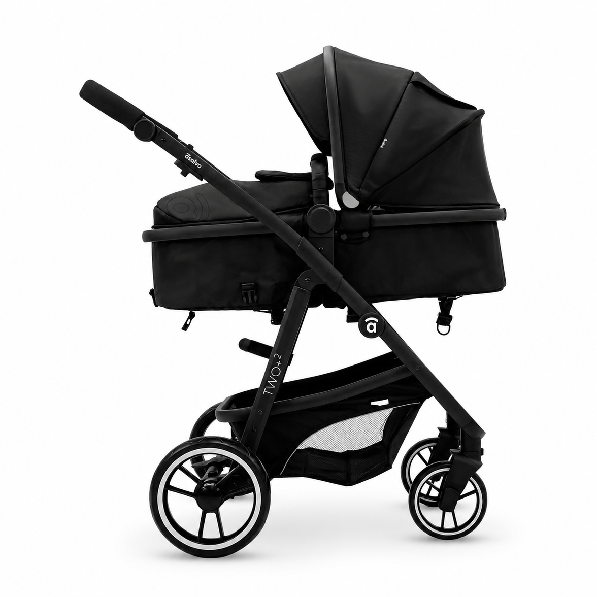 Trío Convertible Two+ 2 Negro
