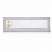 150cm Bed Barrier for Standard Bed Gray Elephant