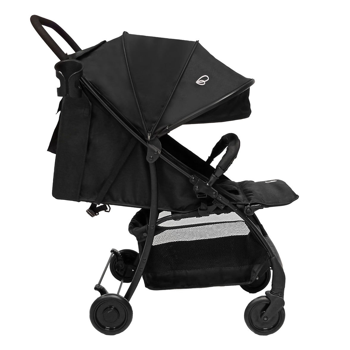 Milan Black Stroller
