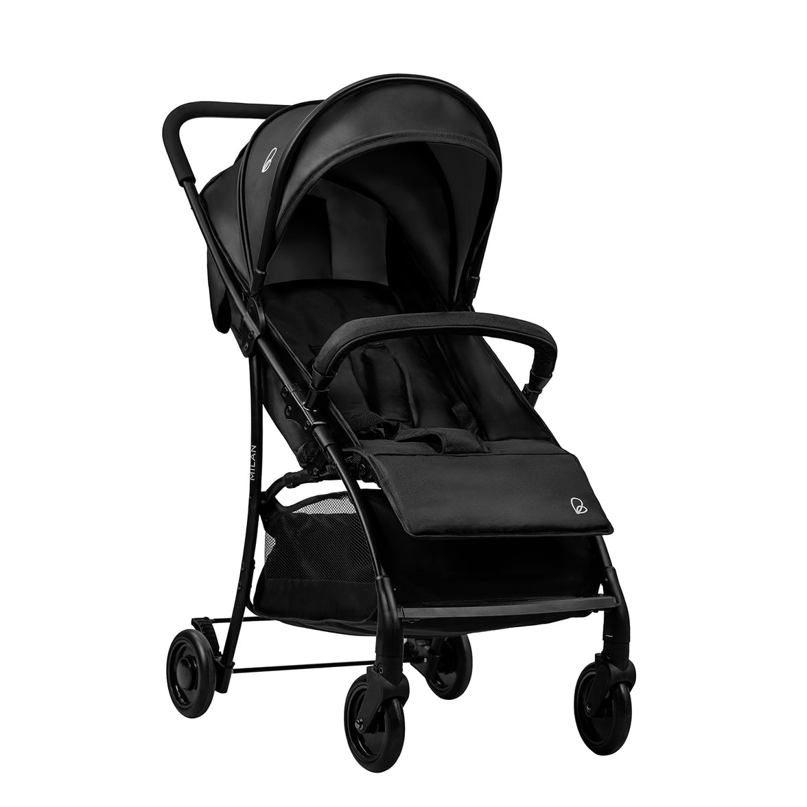 Milan Black Stroller