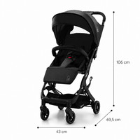 Silla de paseo Amsterdam Negro