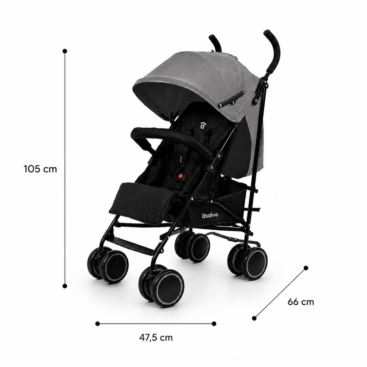 Poussette Tokyo Anthracite