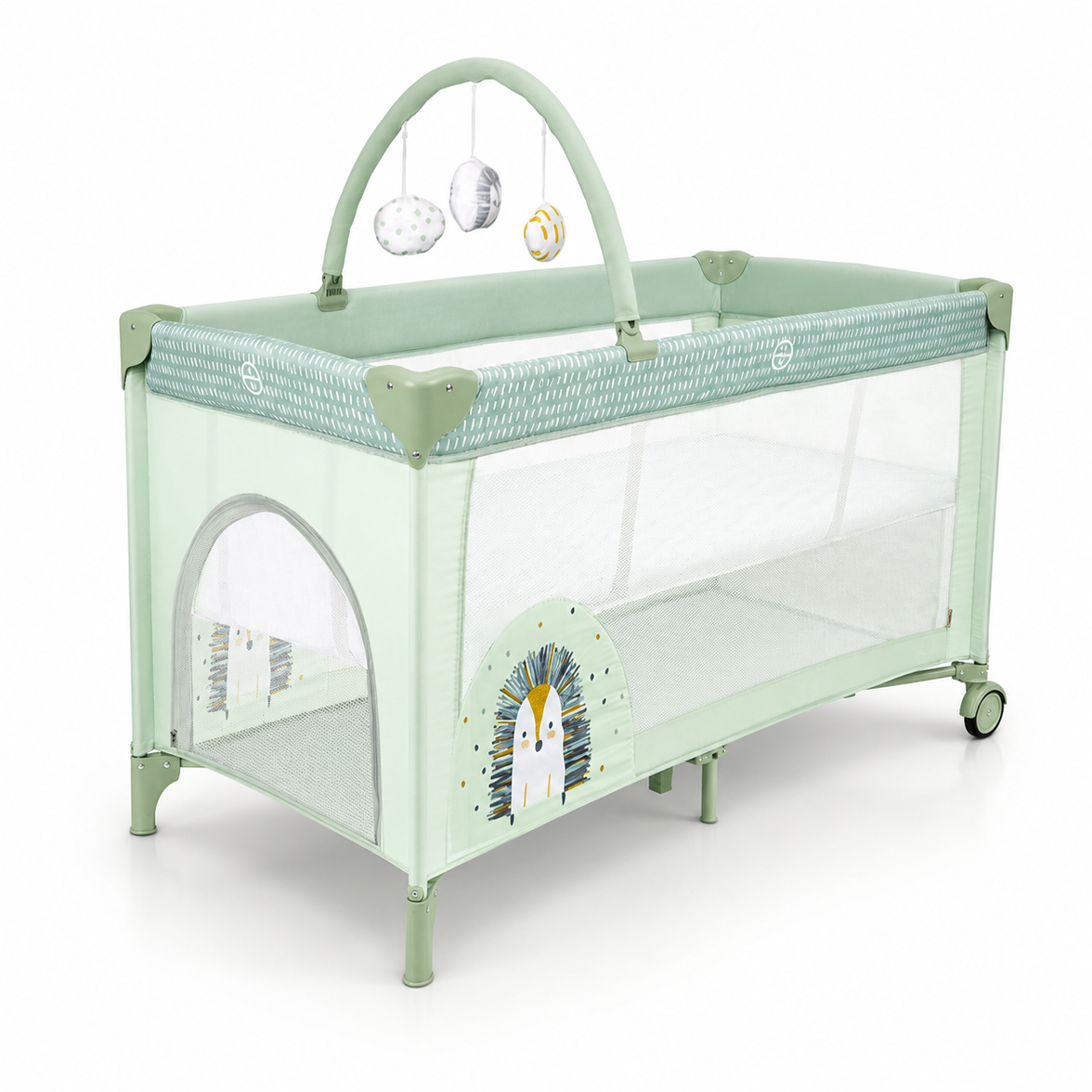 Complet Duo Hedgehog travel cot