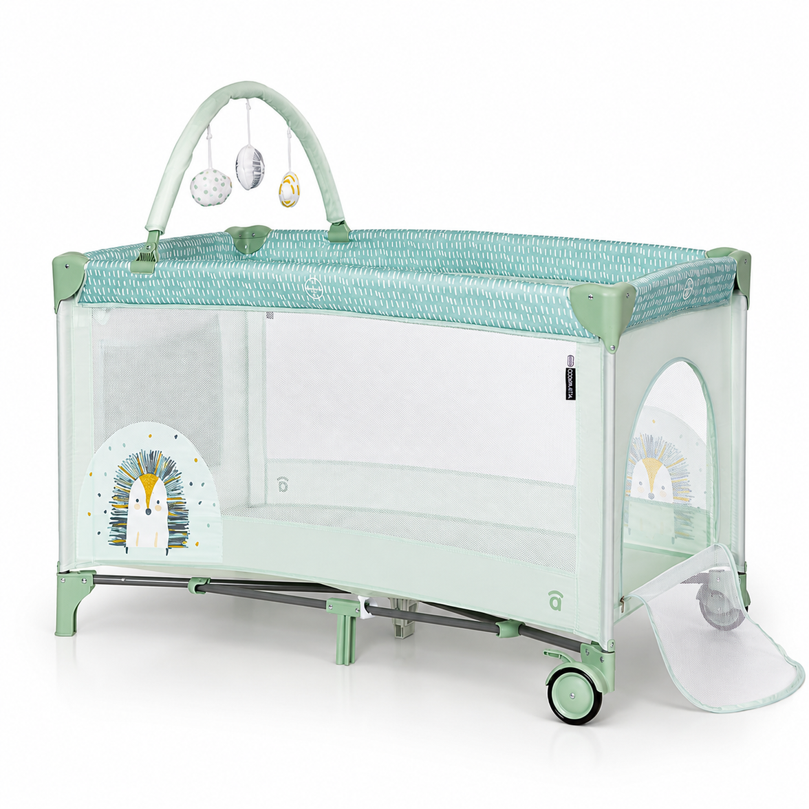 Complet Duo Hedgehog travel cot