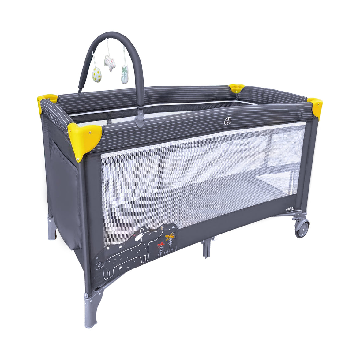 Cuna de viaje Complet Dúo Perrito