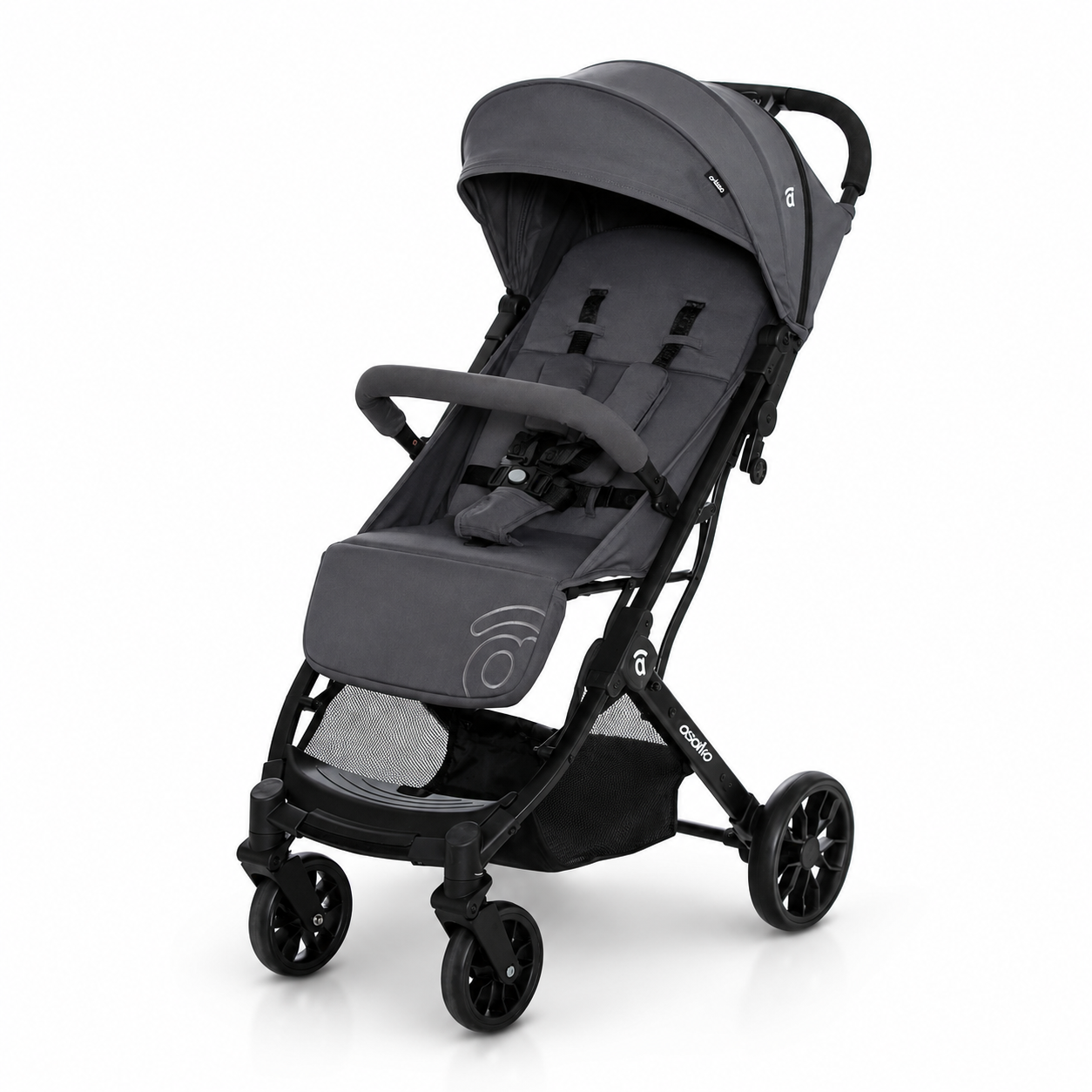 Carrinho de passeio Kubic 2 cinza
