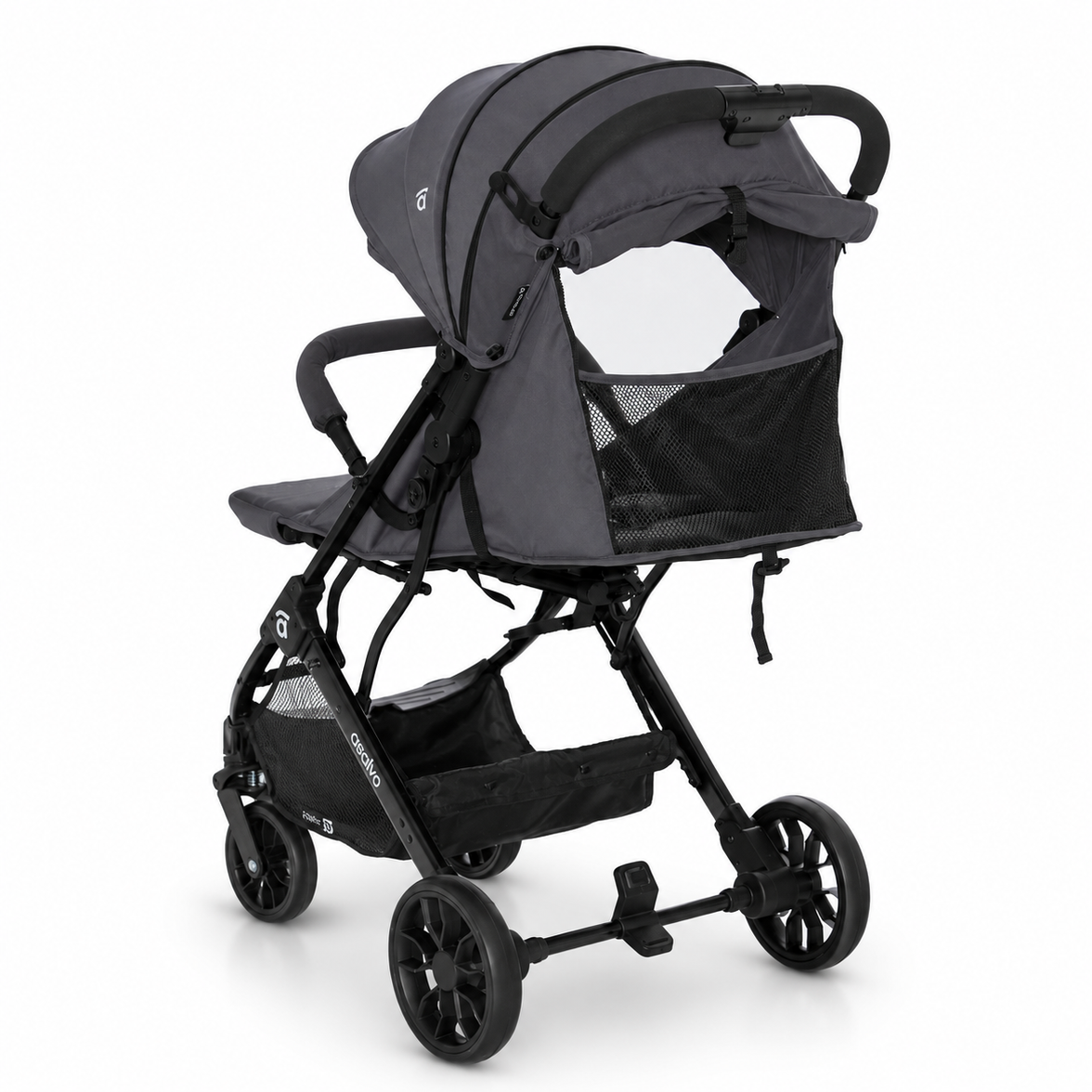 Carrinho de passeio Kubic 2 cinza