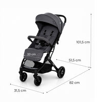 Kubic 2 Gray Stroller