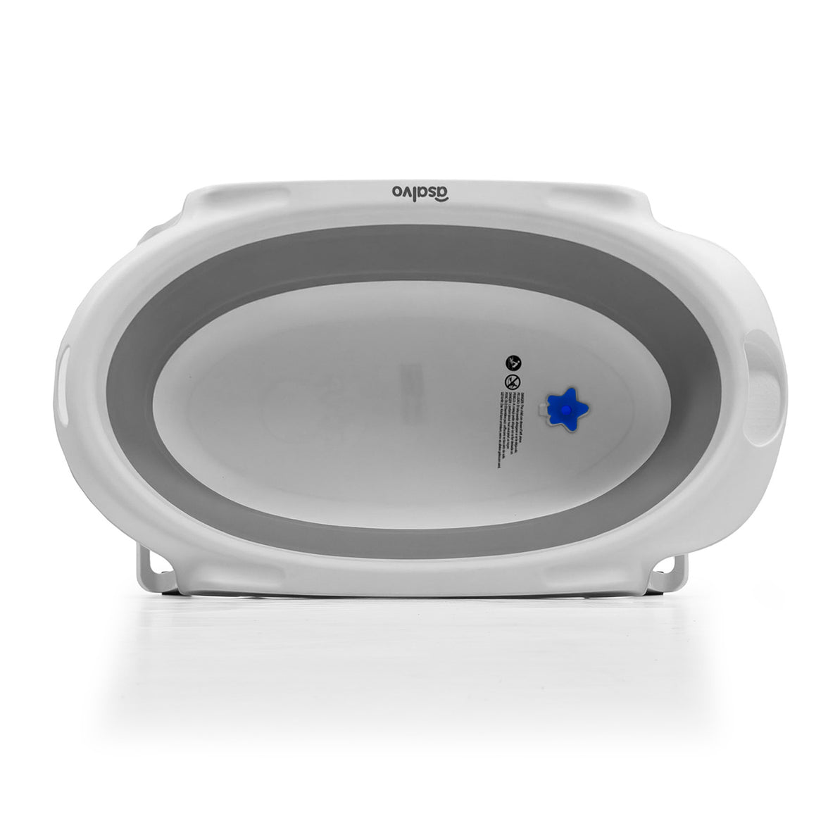 Banheira dobrável com pés e redutor Luigi