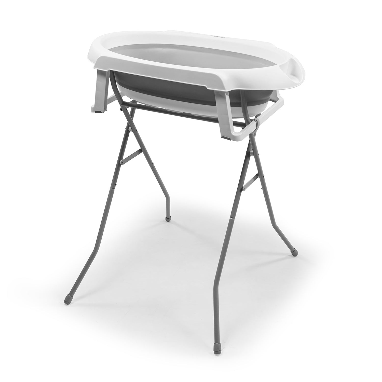 Banheira dobrável com pés e redutor Luigi