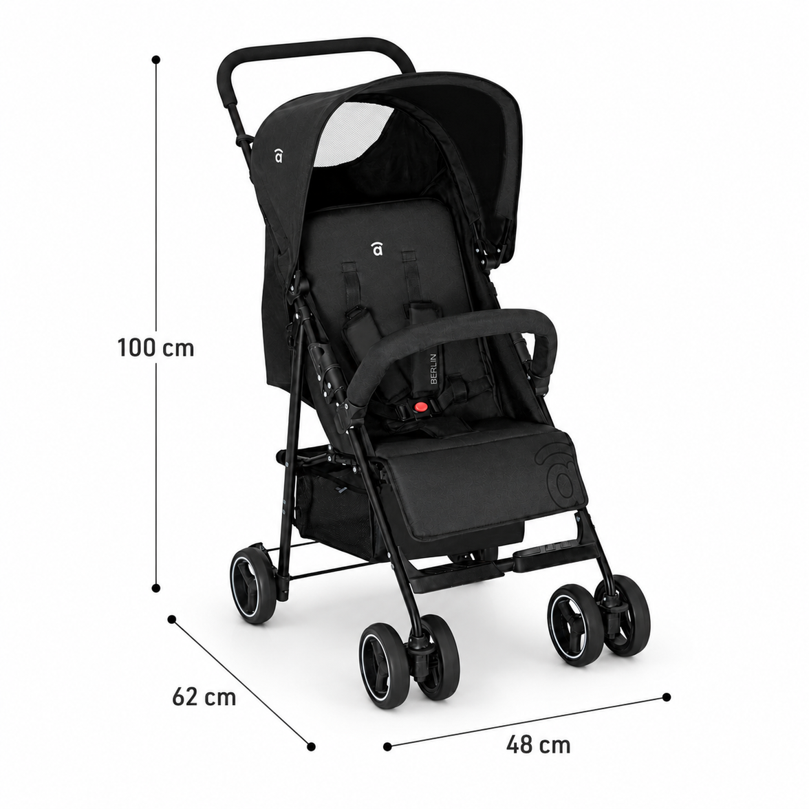Silla de paseo Berlín beige