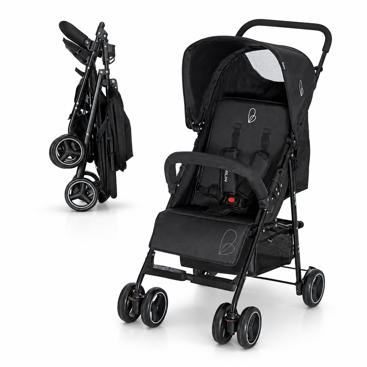 Silla de paseo Berlín negro