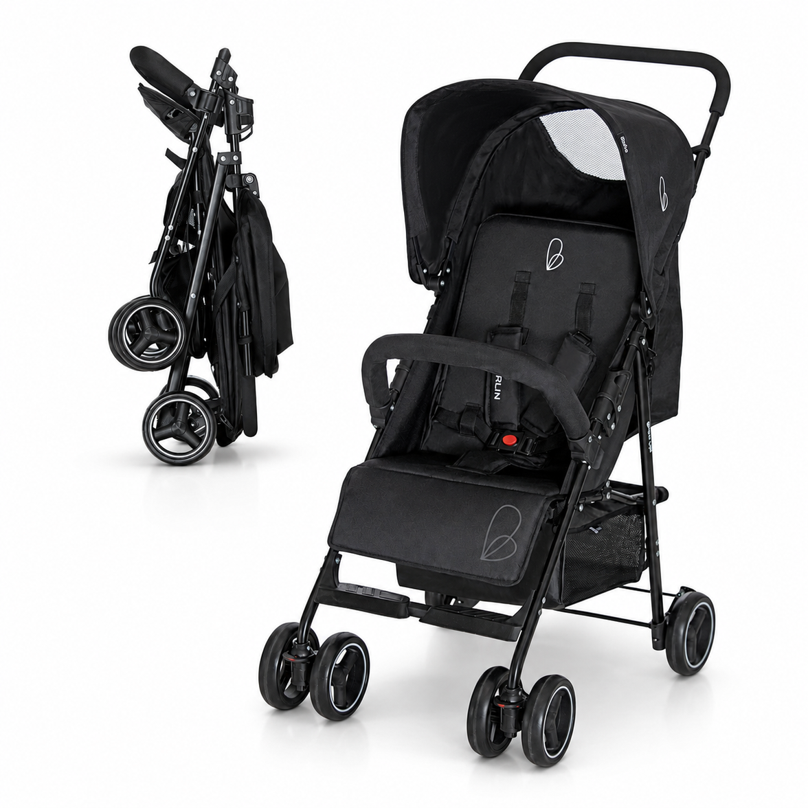 Silla de paseo Berlín negro