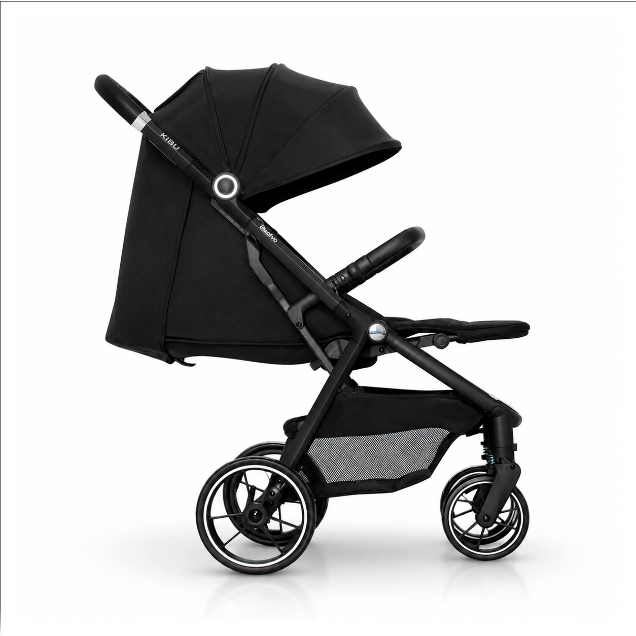Kibu black stroller