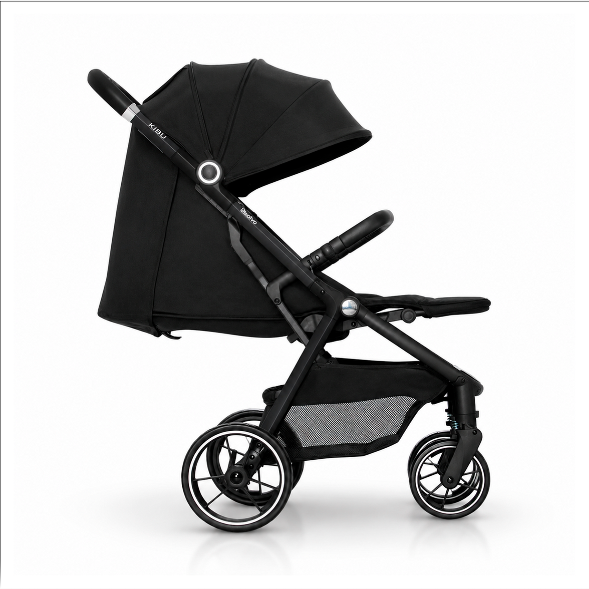 Kibu black stroller