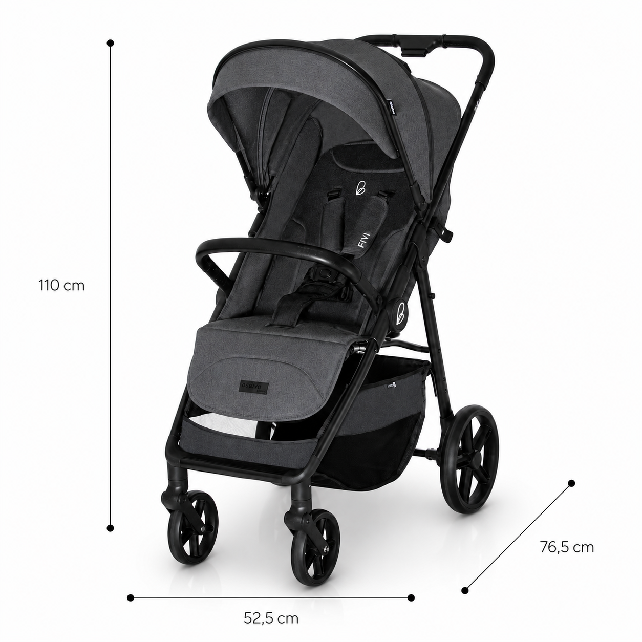 Gray Fiji stroller