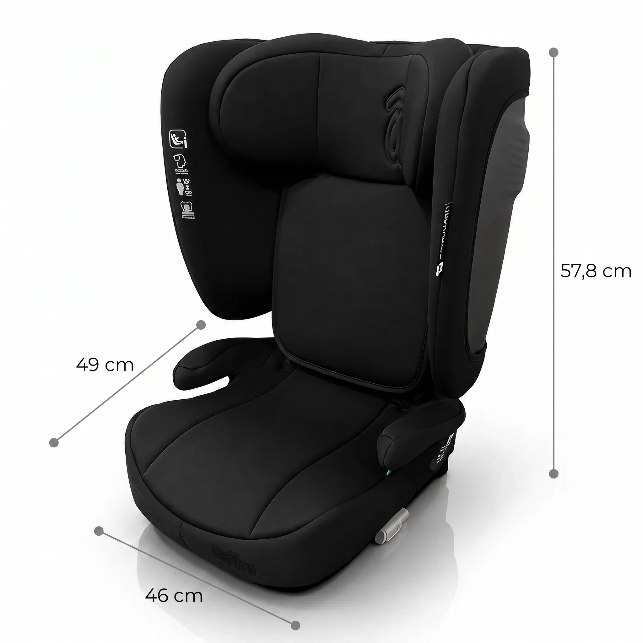 Cadeira Auto Omniguard Preta