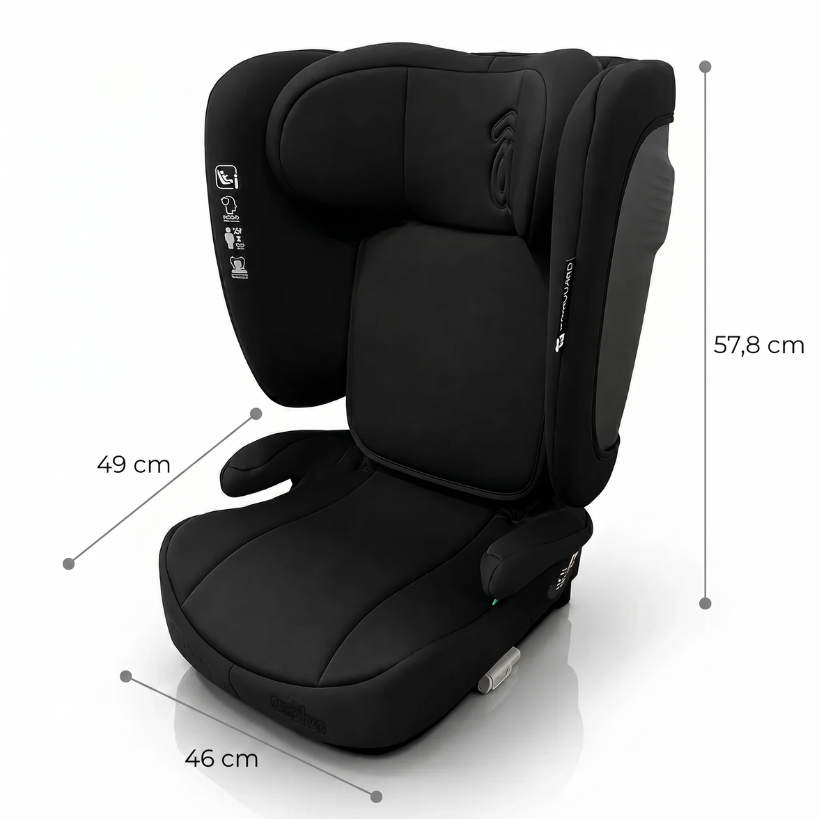 Cadeira Auto Omniguard Preta