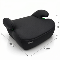 Assento de carro preto Smartsafe