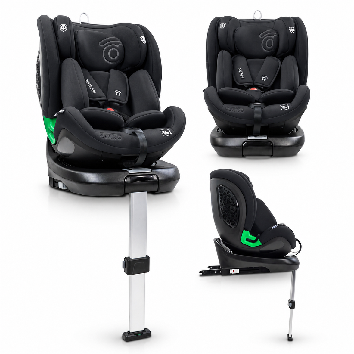Silla de Auto Upperfix Gris