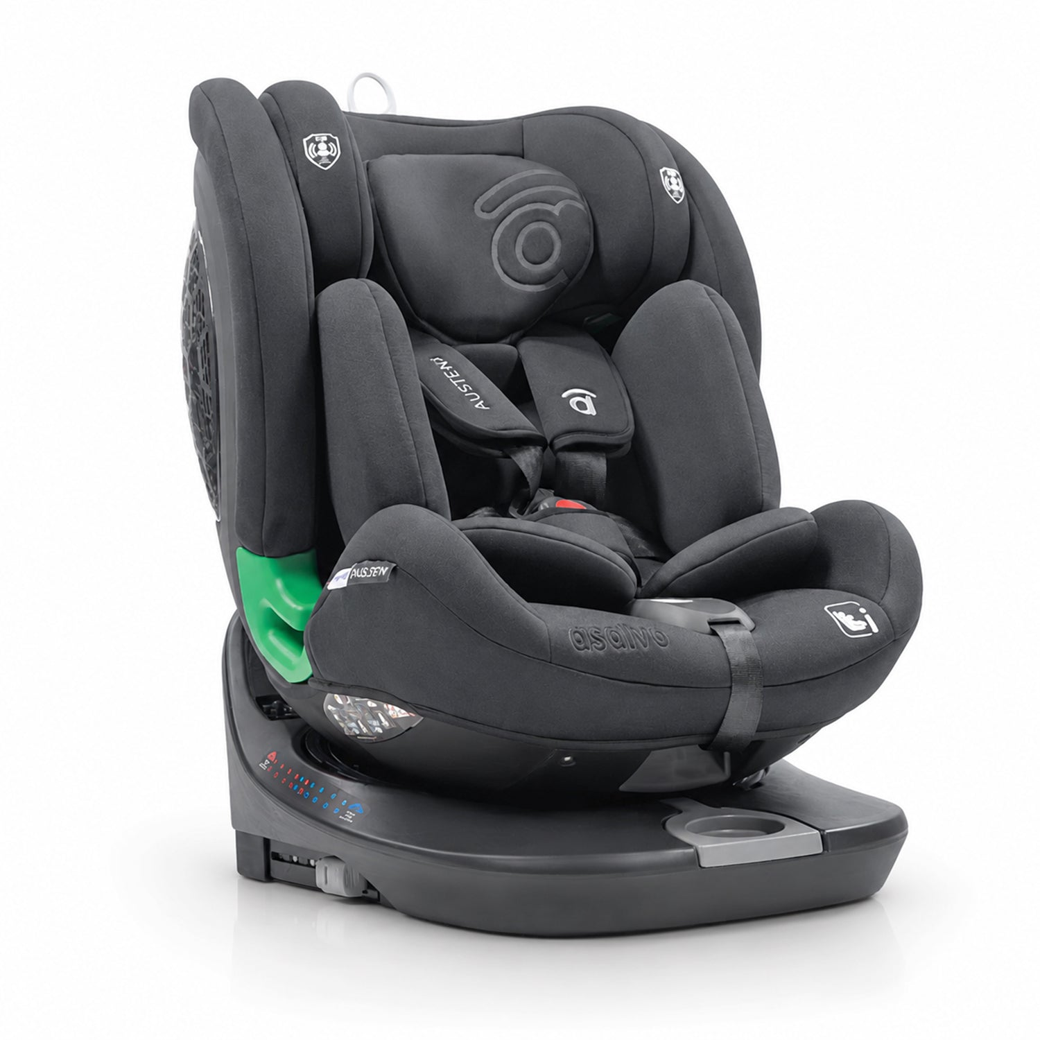 Austen 3 Gray Car Seat