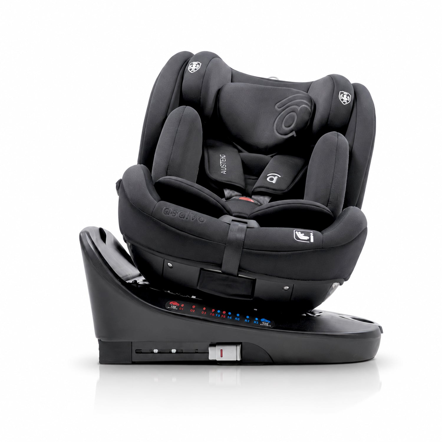 Austen 3 Gray Car Seat