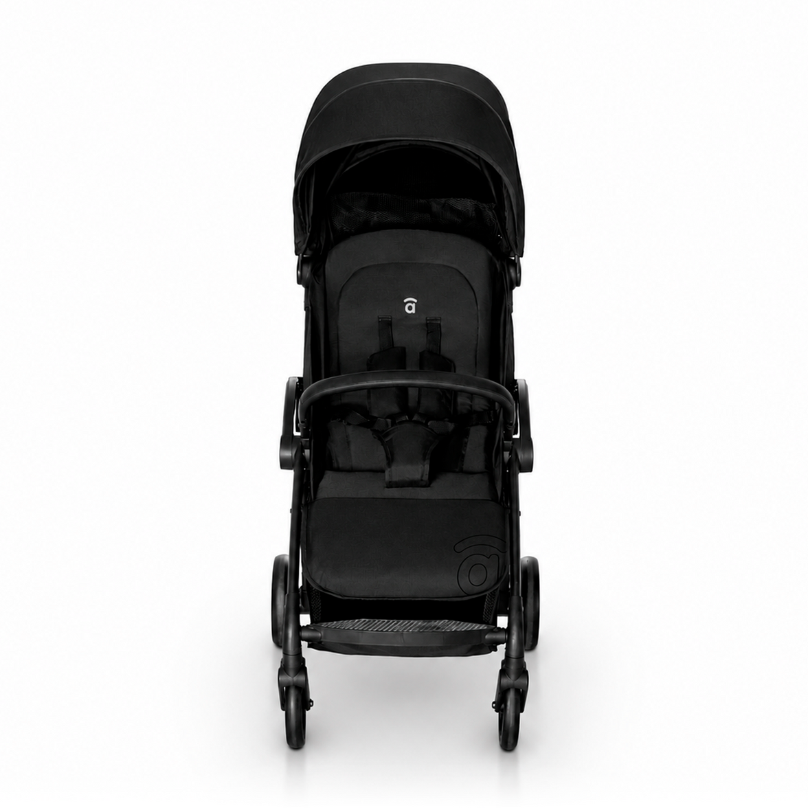 Plis Plas black stroller