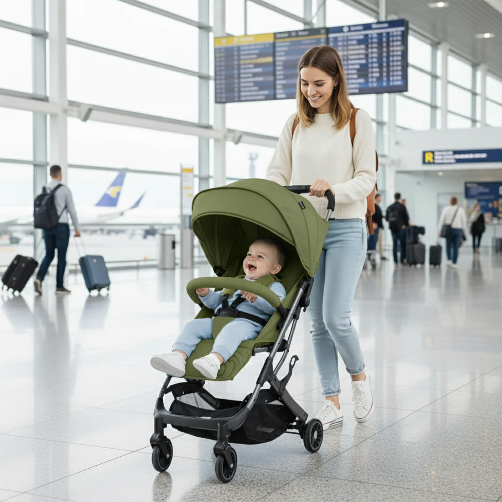 Silla de paseo Amsterdam verde