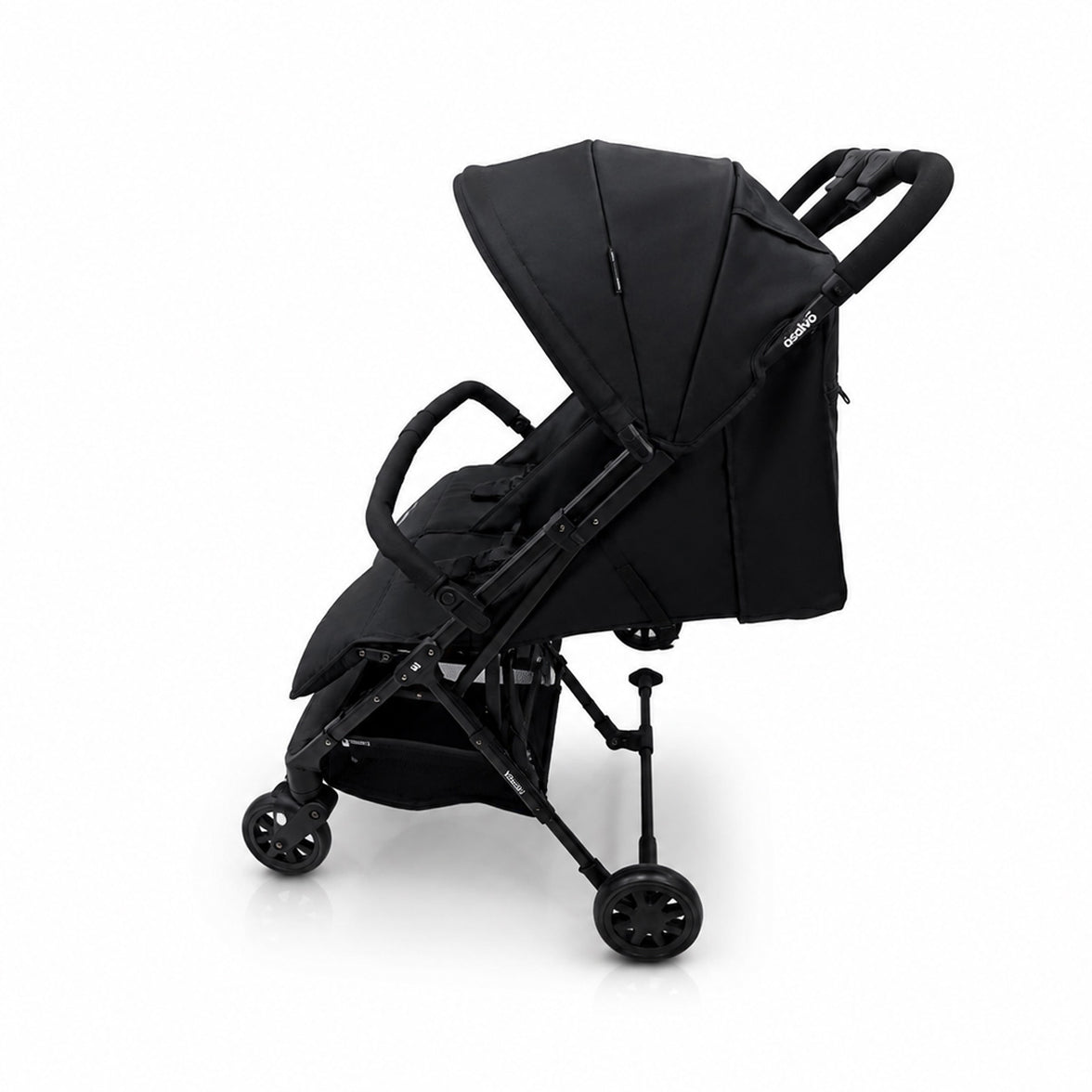 Black Henry Double Stroller
