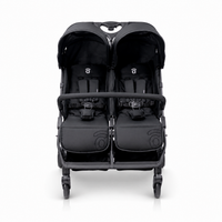 Black Henry Double Stroller