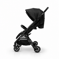 Black Henry Double Stroller