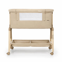 Smart beige co-sleeping mini crib