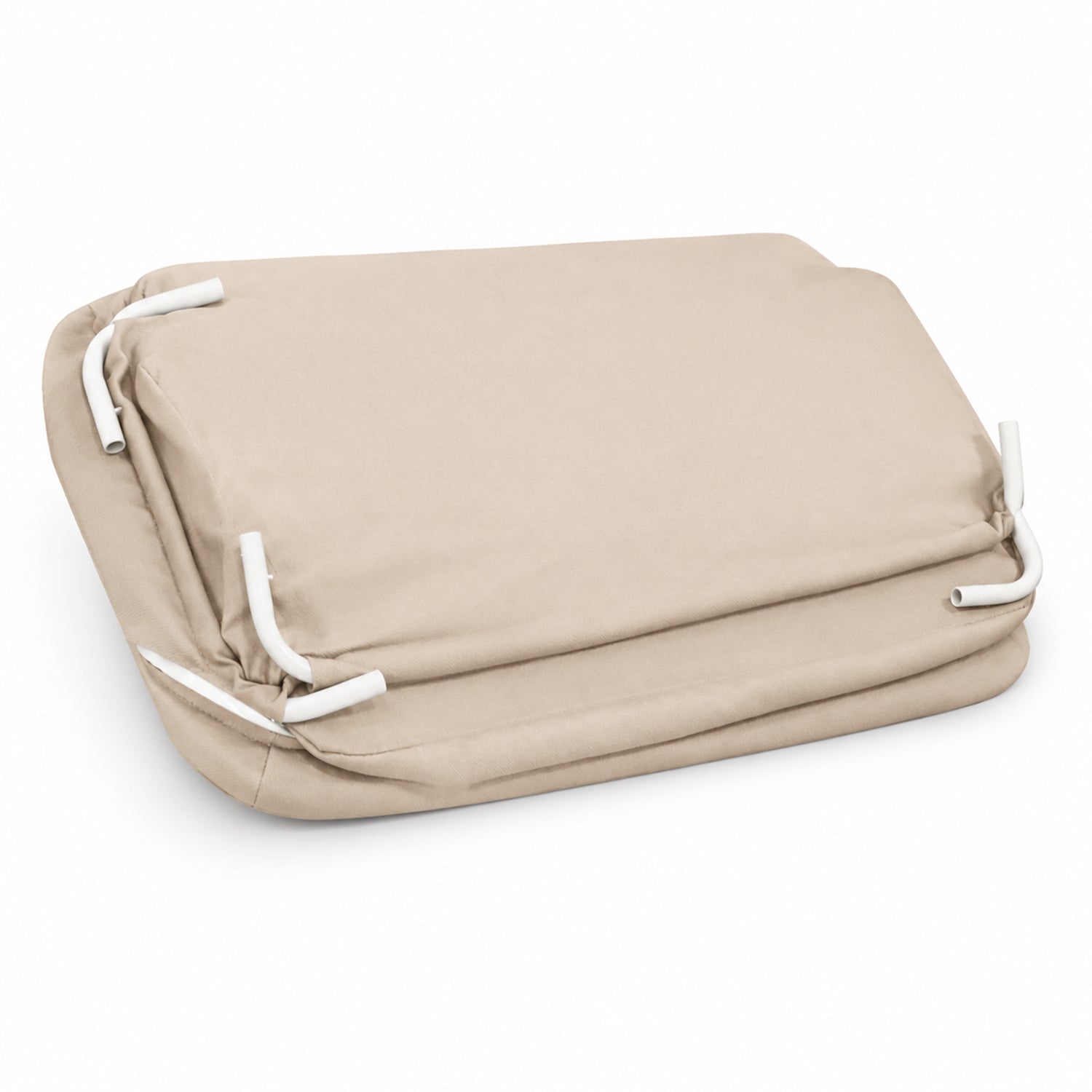 Smart beige co-sleeping mini crib